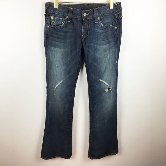 True Religion Distressed Jeans 